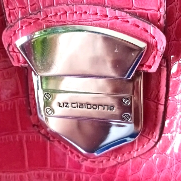 LIZ Claiborne Signature Shoulder Tote With Detachable Wrislet - Picture 2 of 14